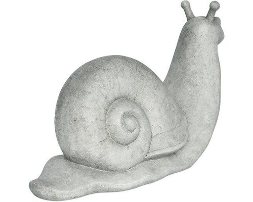 Figurine décorative d''escargot en pierre pour le jardin