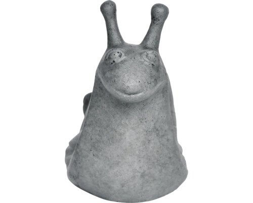 Figurine de jardin décorative escargot en pierre
