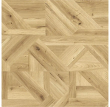 Holzboden im Parkettmuster