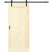 Holzschiebetür mit Beschlag