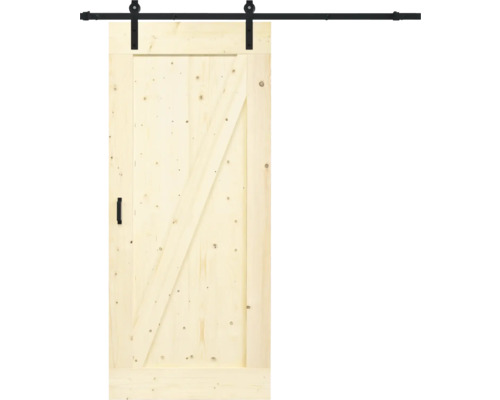 Holzschiebetür mit Beschlag