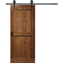 Holzschiebetür mit Schiebetürsystem