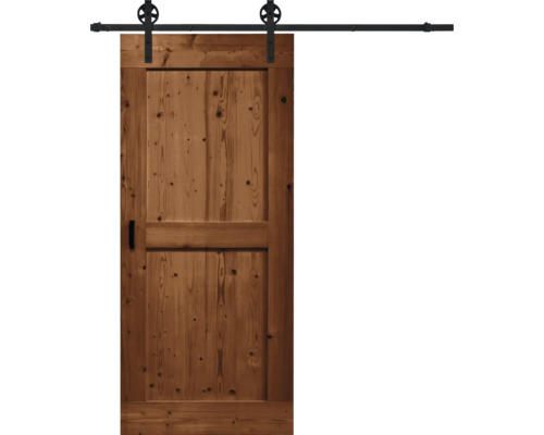 Holzschiebetür mit Schiebetürsystem
