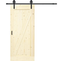 Holzschiebetür mit Beschlagsatz