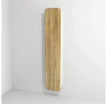 Armoire suspendue avec façade en bois