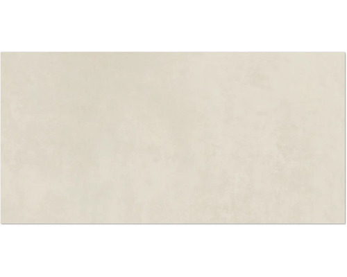 Carrelage sol et mur en grès cérame fin MIRAVA Manhattan ivory 60x120x0,9 cm mat satiné (lappato) rectifié