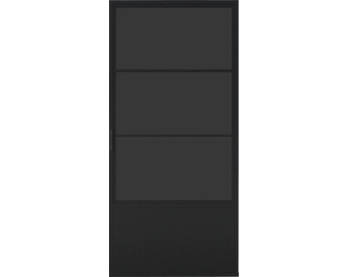 Porte intérieure avec vitrages à croisillons