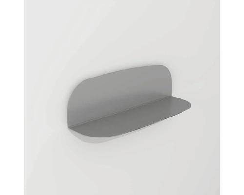 Tablette en métal Devo Oval lxhxp 30x9.1x9.1 cm grey