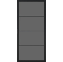 Porte coulissante à quatre panneaux pour l''intérieur