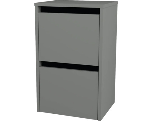 Hängeschrank mit 2 Schubladen Devo Etna 2.0 BxHxT 40x65x33 cm dust grey