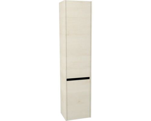 Armoire haute suspendue avec 2 portes Devo Etna 2.0 droite lxhxp 40x172x33 cm polar aland pine