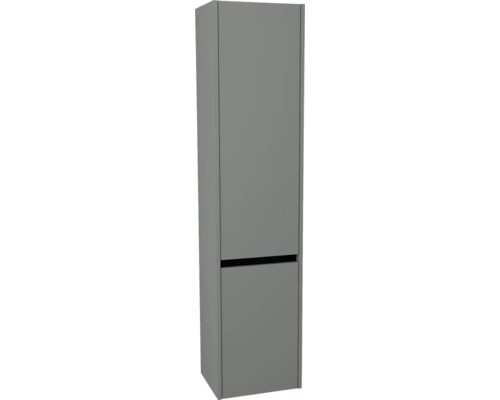 Hängehochschrank mit 2 Türen Devo Etna 2.0 rechts BxHxT 40x172x33 cm dust grey