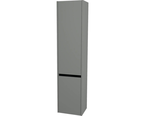 Armoire haute suspendue avec 2 portes Devo Etna 2.0 gauche lxhxp 40x172x33 cm dust grey