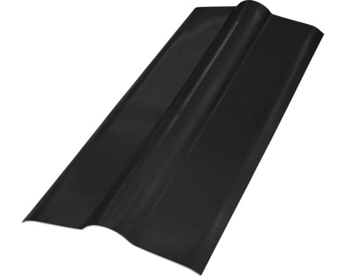 Gutta Guttanit+ Firsthaube schwarz 1050 x 220 x 220 x 2,25 mm Dachziegel zur Dacheindeckung