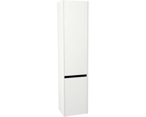 Armoire haute suspendue avec 2 portes Devo Etna 2.0 droite lxhxp 40x172x33 cm alpine white