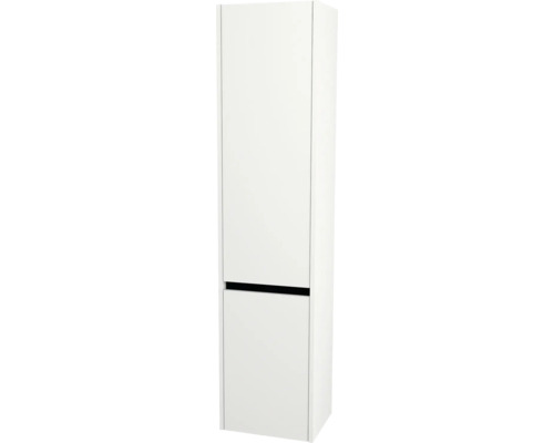 Armoire haute suspendue avec 2 portes Devo Etna 2.0 gauche lxhxp 40x172x33 cm alpine white