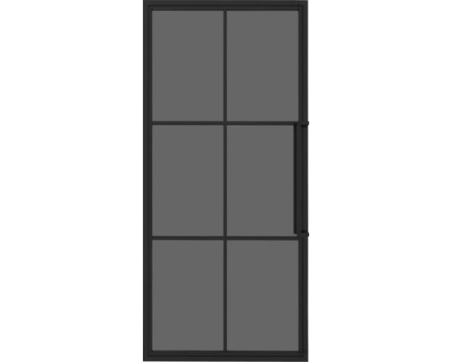 Porte intérieure avec insert en verre et cadre