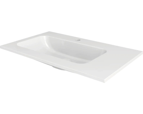 Lavabo pour meuble Devo Etna 2.0 68 x 41 cm blanc avec revêtement UM-ETNA68