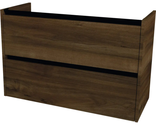 Waschtischunterschrank Devo Etna 2.0 BxHxT 97x64x40 cm tobacco pacific walnut