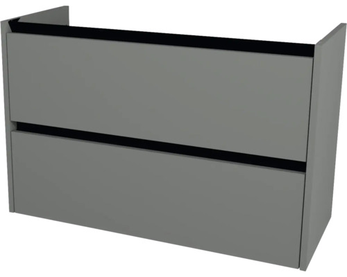 Waschtischunterschrank Devo Etna 2.0 BxHxT 97x64x40 cm dust grey