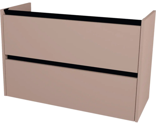 Waschtischunterschrank Devo Etna 2.0 BxHxT 97x64x40 cm antique rose Waschtischunterschrank mit zwei Schubladen