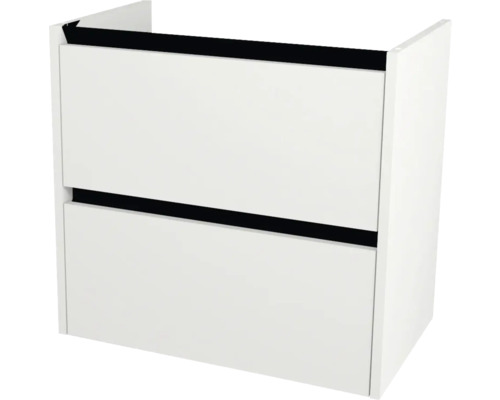 Waschtischunterschrank Devo Etna 2.0 BxHxT 67x64x40 cm alpine white