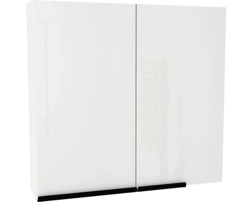 Armoire de toilette Devo Etna 2.0 gauche lxhxp 75x70x16 cm alpine white