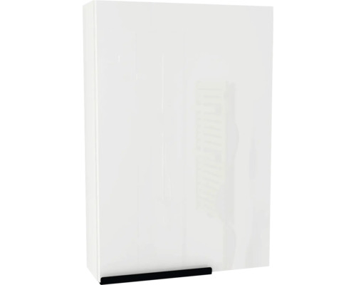 Armoire de toilette Devo Etna 2.0 droite lxhxp 47.5x70x16 cm alpine white Armoire de salle de bain blanche avec poignée