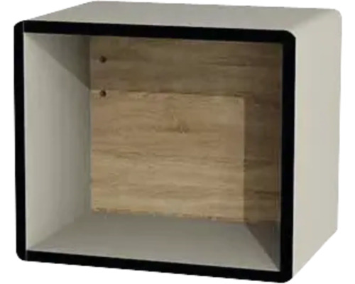 Hängeschrank offen Devo Sonus 2.0 BxHxT 38x32.5x28 cm dakar suedette matt/natural bardolino oak