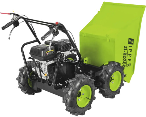 Brouette motorisée avec benne