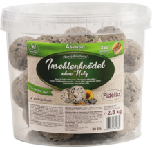 Insektenknödel ohne Netz im Eimer für Wildvögel, 2,5 kg