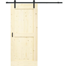 Holzschiebetür mit Beschlägen