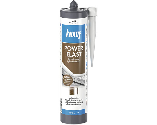 Mastic d'étanchéité Knauf Power Elast hybride 290 ml Cartouche de mastic hybride Knauf Power Elast, 290 ml