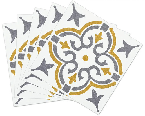 Plusieurs carreaux décoratifs avec motif