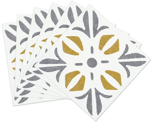 Plusieurs carreaux avec motif géométrique