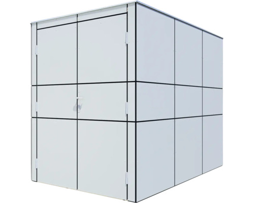 Abri de jardin en métal