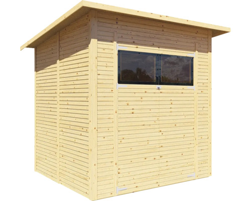 Abri de jardin en bois avec fenêtre