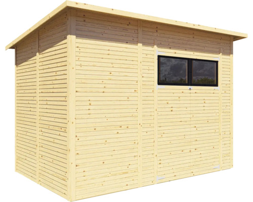 Abri de jardin en bois avec fenêtre