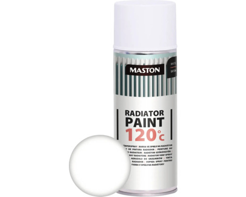 Maston Heizkörper Spray satin weiss 400 ml Maston Heizkörper Spray satin weiss 400 ml