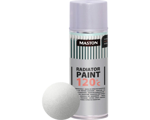 Maston Spray pour radiateur argent 400 ml