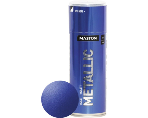 Maston Laque à pulvériser ACRYLIQUE metallic violet 400 ml