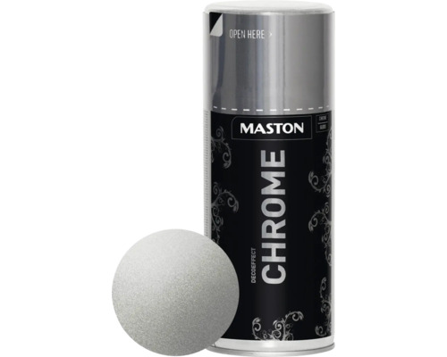 Maston Sprühlack Deko-Effekt chrome 150 ml