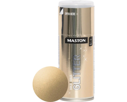 Maston Glitzer-Effekt Spray gold 150 ml