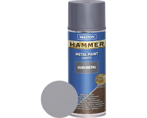 Maston Spray de protection pour métaux Hammer gris 400 ml