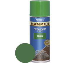 Maston Metallschutz Spray Hammer glatt grün 400 ml-thumb-0