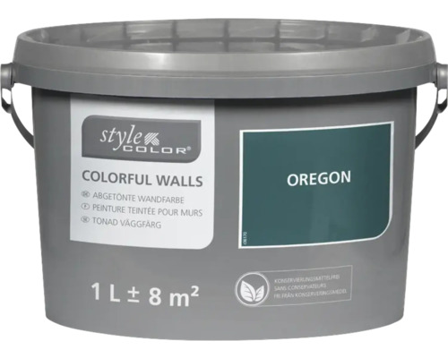 StyleColor COLORFUL WALLS Wand- und Deckenfarbe oregon 1 L