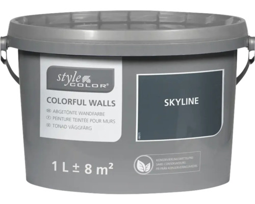 StyleColor COLORFUL WALLS Wand- und Deckenfarbe skyline 1 L