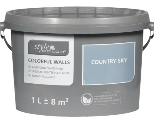 StyleColor COLORFUL WALLS Peinture pour mur et plafond country sky 1 l