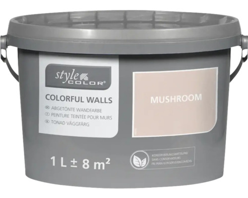 StyleColor COLORFUL WALLS Peinture pour mur et plafond mushroom 1 l