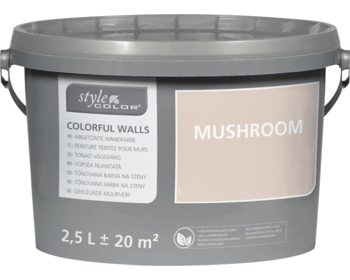 StyleColor COLORFUL WALLS Peinture pour mur et plafond mushroom 2,5 l